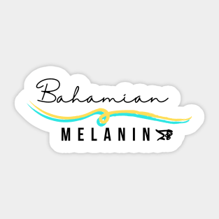 Bahamian Melanin Sticker